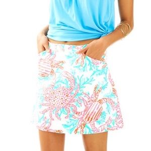 Lily Pulitzer skorts. Never worn. New. Size 4.